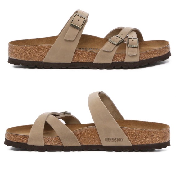 NWT Birkenstock Franca Oiled Leather Sandals in Tobacco - Picture 7 of 12